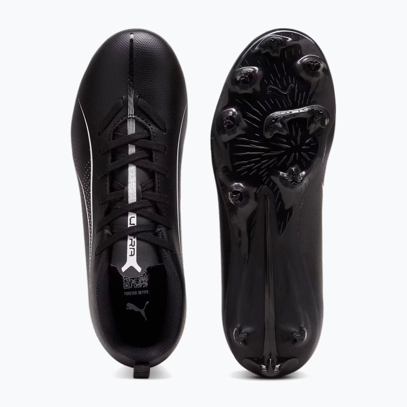 Кросівки футбольні дитячі PUMA Ultra 5 Play FG/AG Jr puma black/puma white 11