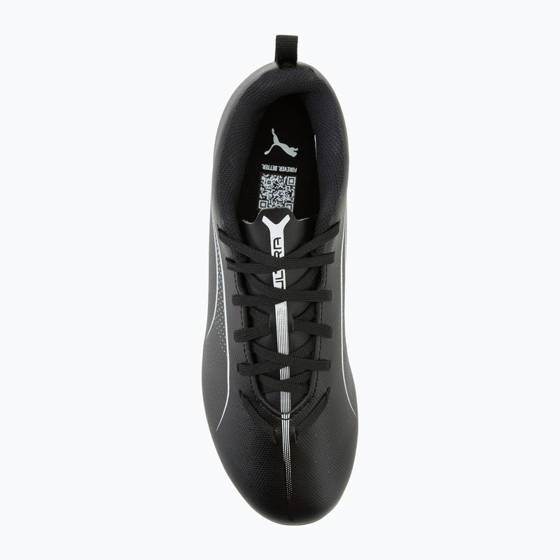 Кросівки футбольні дитячі PUMA Ultra 5 Play FG/AG Jr puma black/puma white 5