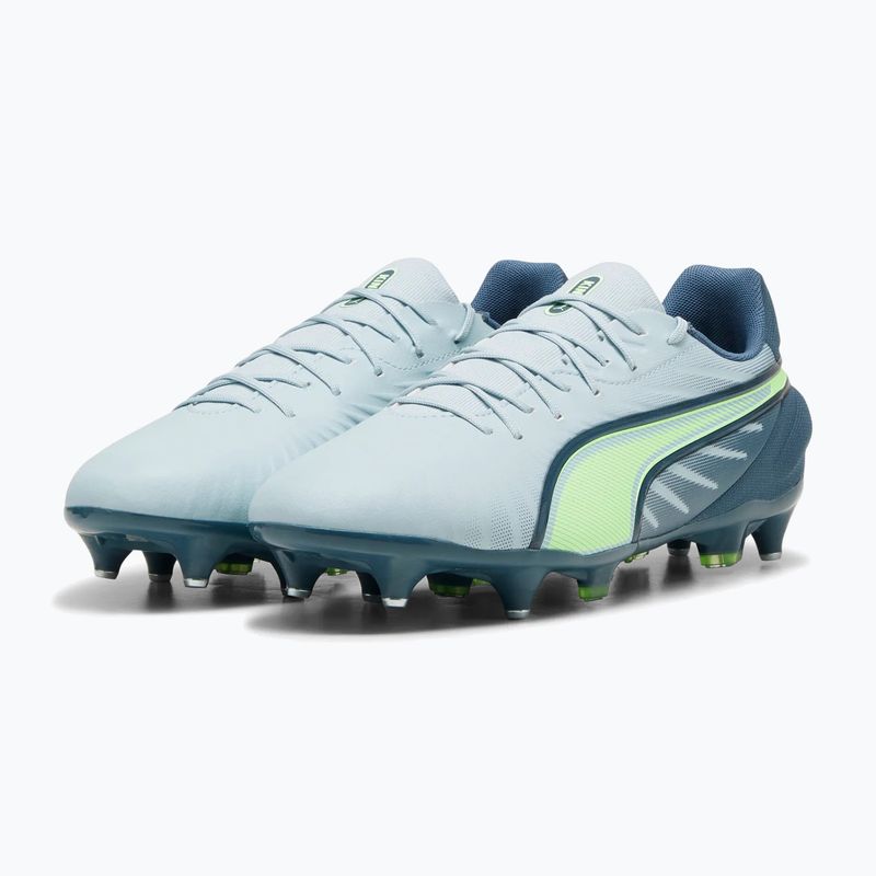 Кросівки футбольні чоловічі PUMA King Match MxSG frosted dew/fizzy apple 2