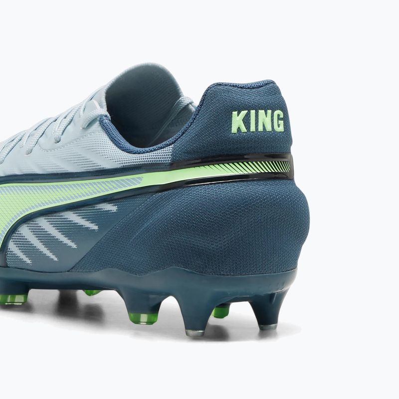 Кросівки футбольні чоловічі PUMA King Match MxSG frosted dew/fizzy apple 5