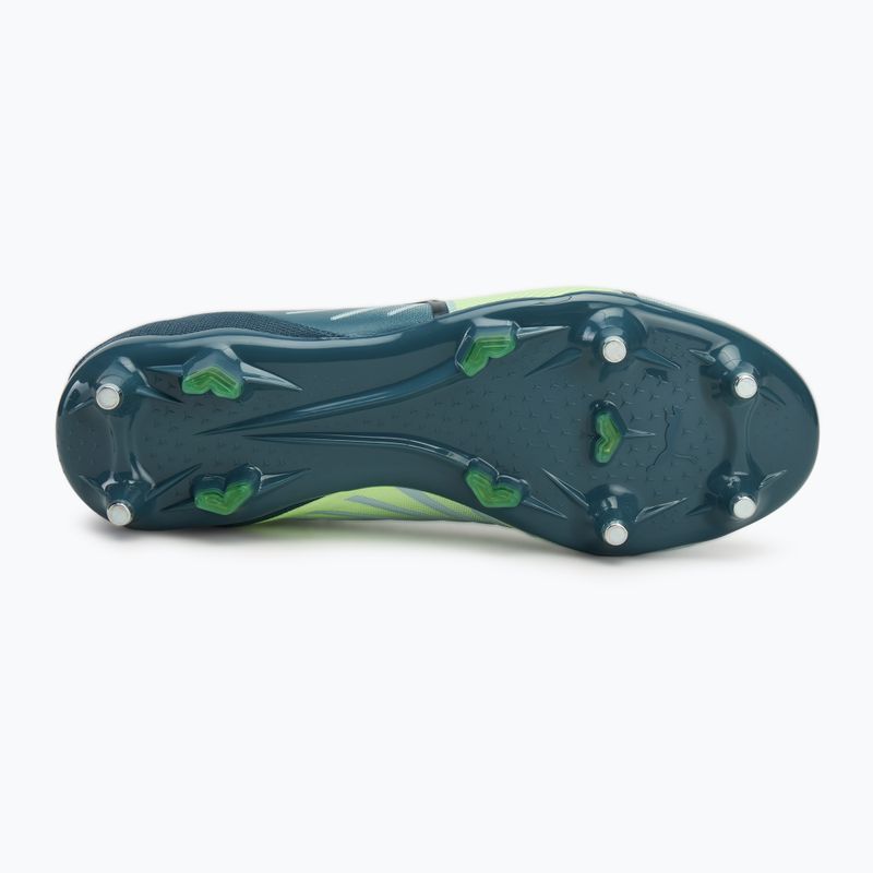 Кросівки футбольні чоловічі PUMA King Match MxSG frosted dew/fizzy apple 4