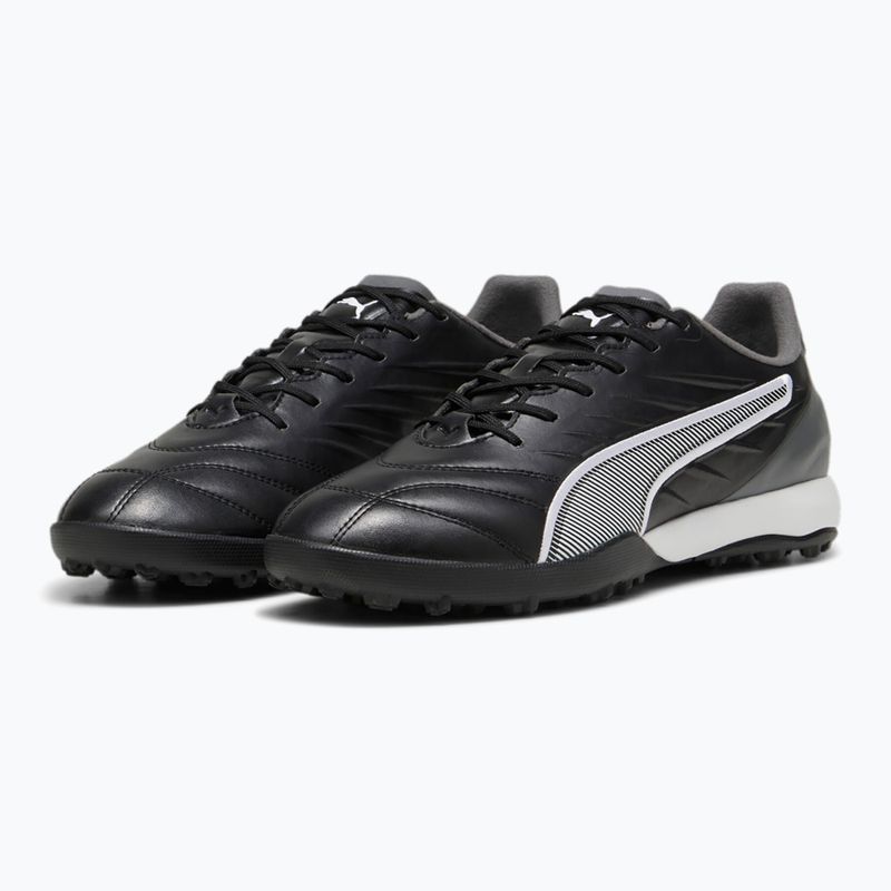 Кросівки футбольні PUMA King Pro TT puma black/puma white/cool dark gray 8