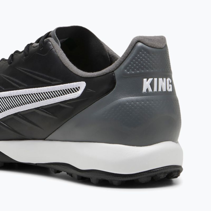 Кросівки футбольні PUMA King Pro TT puma black/puma white/cool dark gray 13