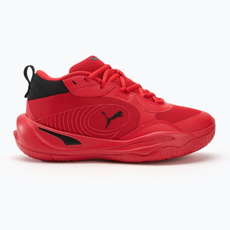 Кросівки для баскеболу дитячі PUMA Playmaker Pro JR for all time red/puma black 2