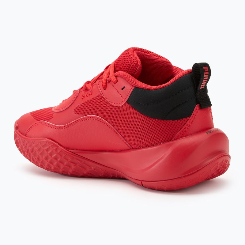 Кросівки для баскеболу дитячі PUMA Playmaker Pro JR for all time red/puma black 3