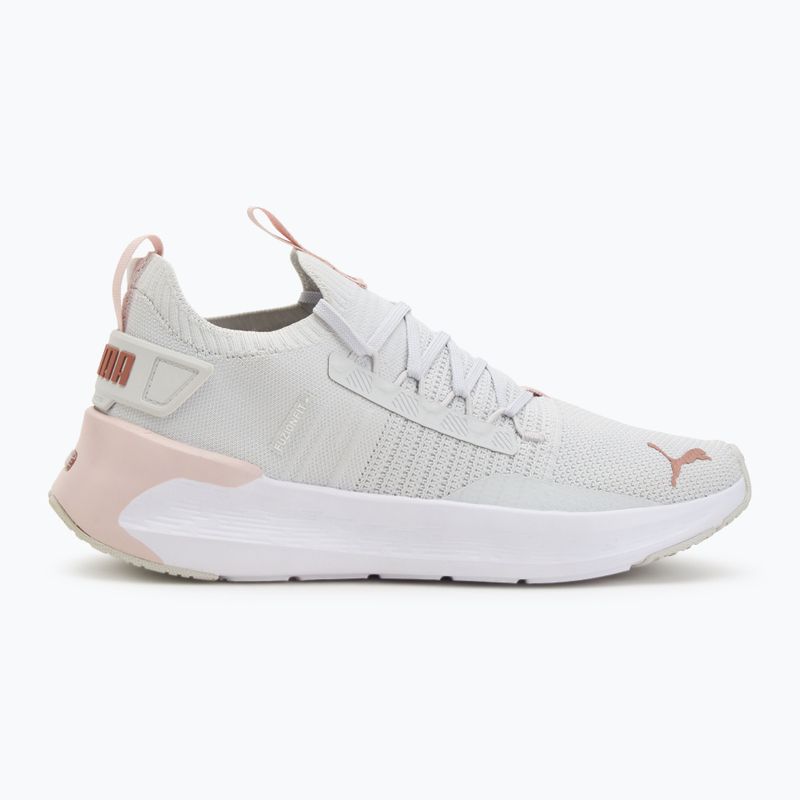 Кросівки для бігу жіночі PUMA Softride Symmetry Fuzion Feather gray/mauve mist/rose gold 2