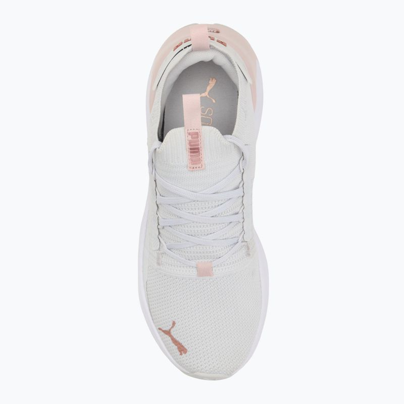Кросівки для бігу жіночі PUMA Softride Symmetry Fuzion Feather gray/mauve mist/rose gold 5