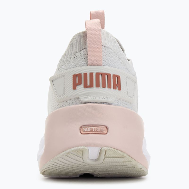 Кросівки для бігу жіночі PUMA Softride Symmetry Fuzion Feather gray/mauve mist/rose gold 6