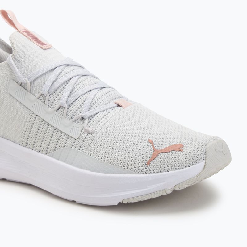 Кросівки для бігу жіночі PUMA Softride Symmetry Fuzion Feather gray/mauve mist/rose gold 7
