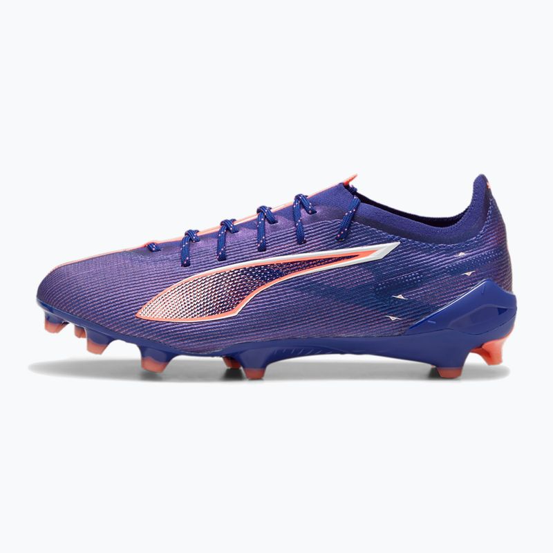 Кросівки футбольні PUMA Ultra 5 Ultimate FG lapis lazuli/puma white/sunset gloe 9