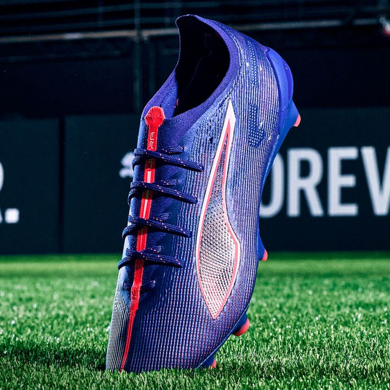 Кросівки футбольні PUMA Ultra 5 Ultimate FG lapis lazuli/puma white/sunset gloe 16