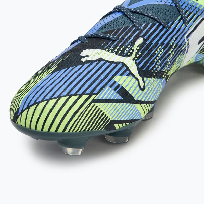 Футбольні бутси PUMA Future 7 Ultimate Low FG/AG сіре небо / білі футбольні бутси PUMA Future 7 Ultimate Low FG/AG сіре небо / білі футбольні бутси 7