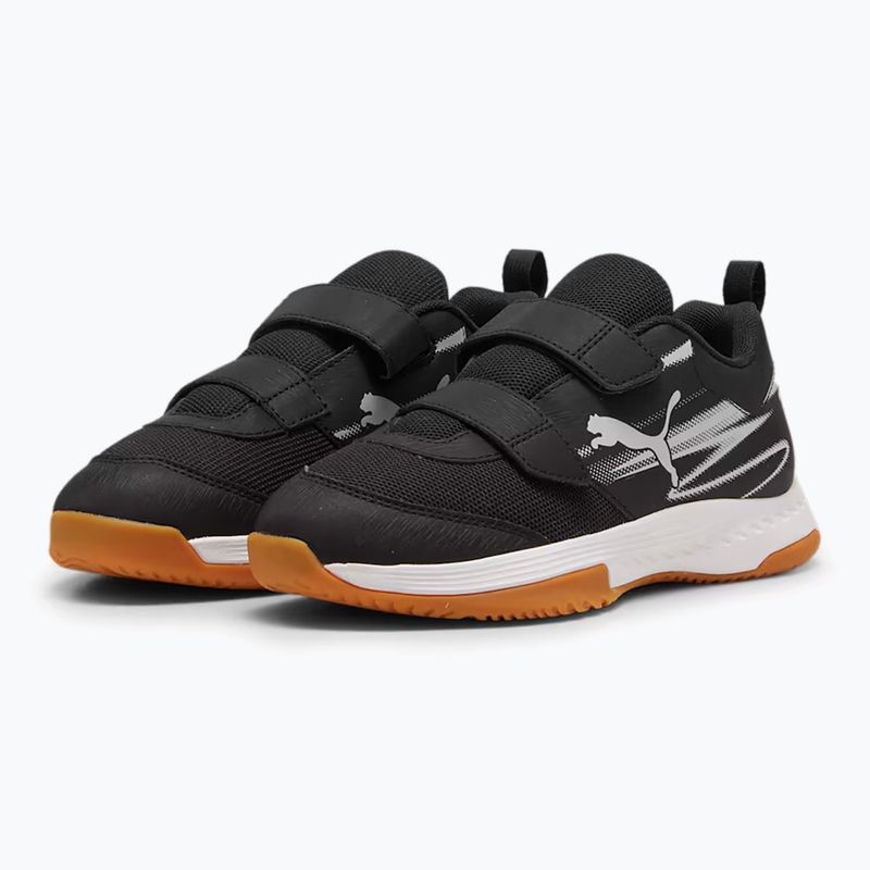 Кросівки для закритих приміщень дитячі PUMA Varion II V Jr puma black/cool light gray/gum 8