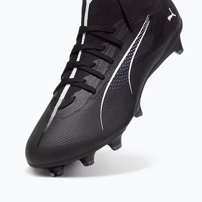 Кросівки футбольні PUMA Ultra 5 Match+ FG/AG puma black/puma white 12
