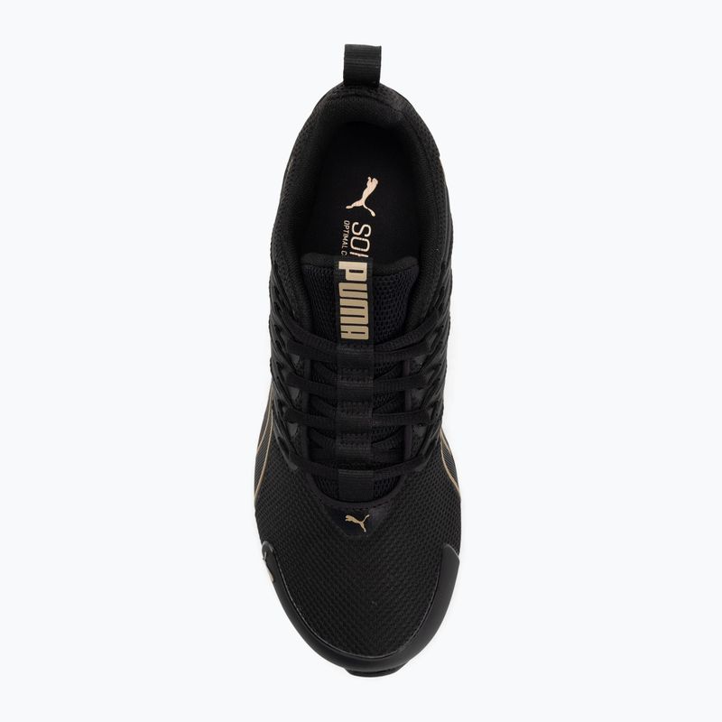 Кросівки для бігу жіночі PUMA MagMax Nitro puma black/puma gold 5