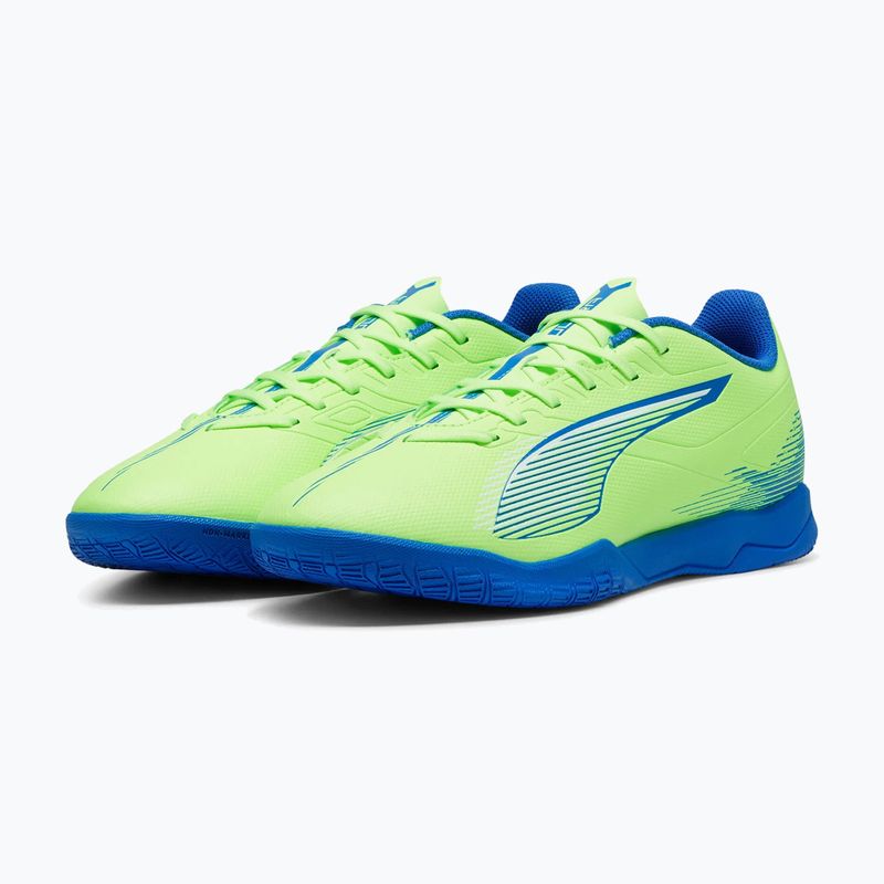 Кросівки футбольні PUMA Ultra 5 Play IT fizzy apple/puma white 3