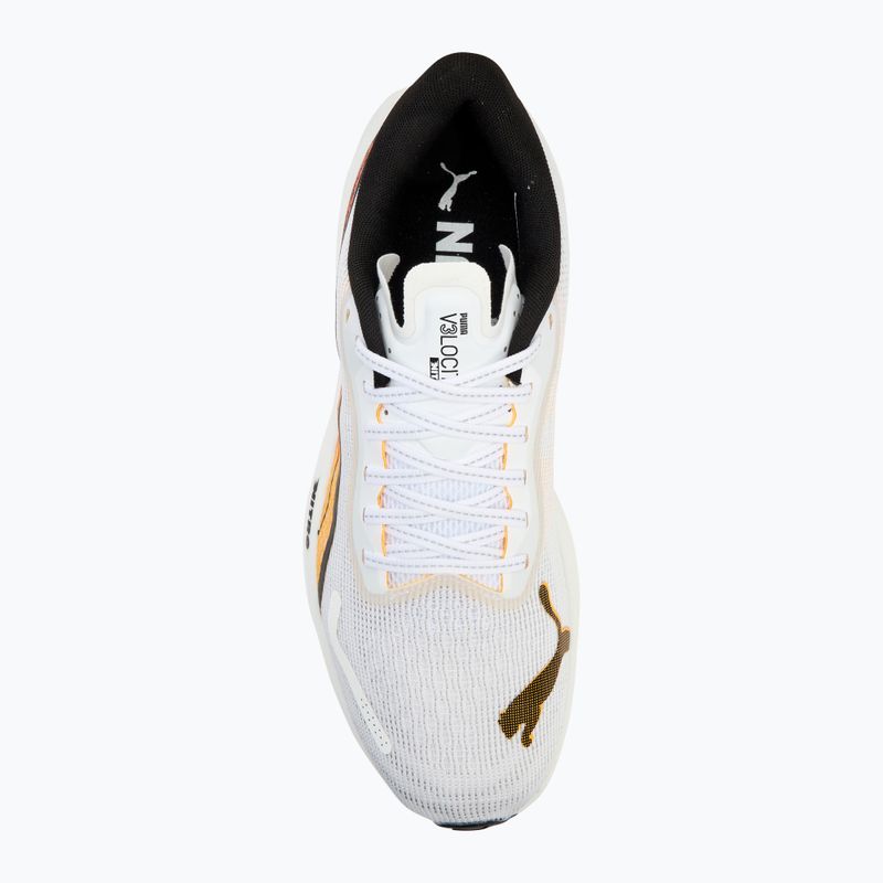 Кросівки для бігу чоловічі PUMA Velocity Nitro 3 puma white/sun stream 5