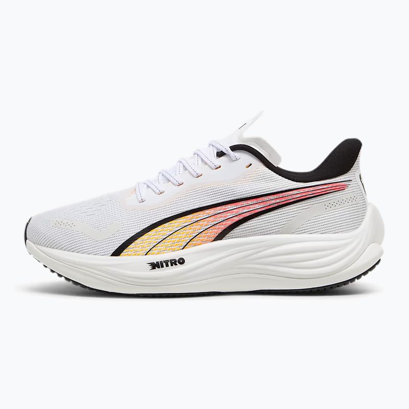 Кросівки для бігу чоловічі PUMA Velocity Nitro 3 puma white/sun stream 9