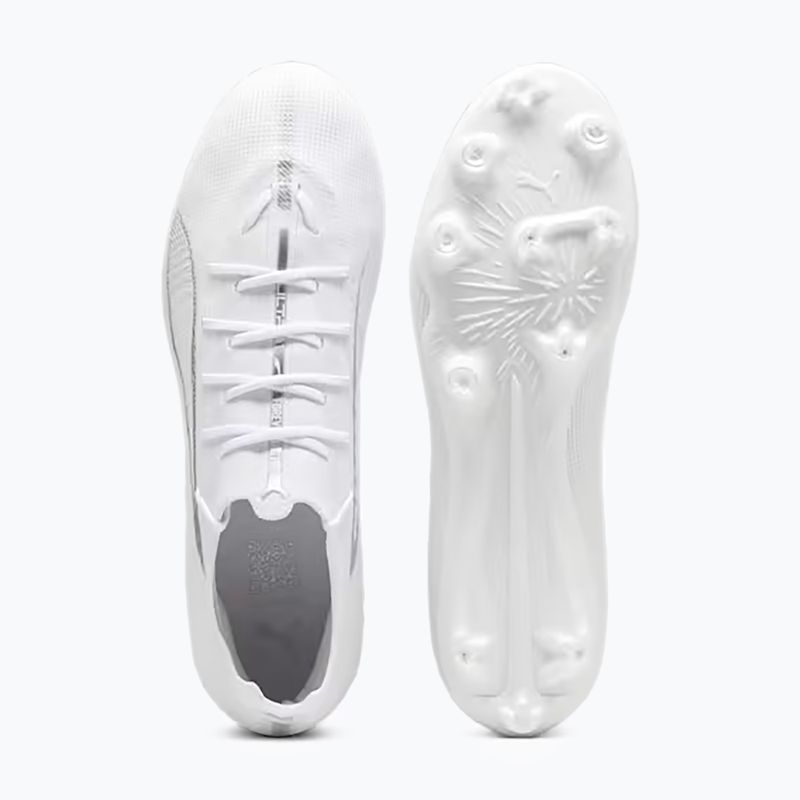 Кросівки футбольні PUMA Ultra 5 Pro FG/AG puma white/puma white 11