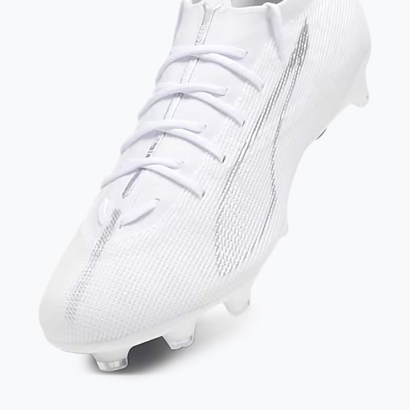 Кросівки футбольні PUMA Ultra 5 Pro FG/AG puma white/puma white 12