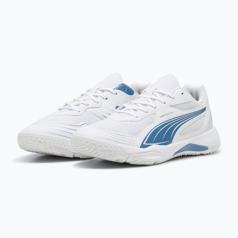 Кросівки для закритих приміщень PUMA Solarflash III puma white/blue horizon 3