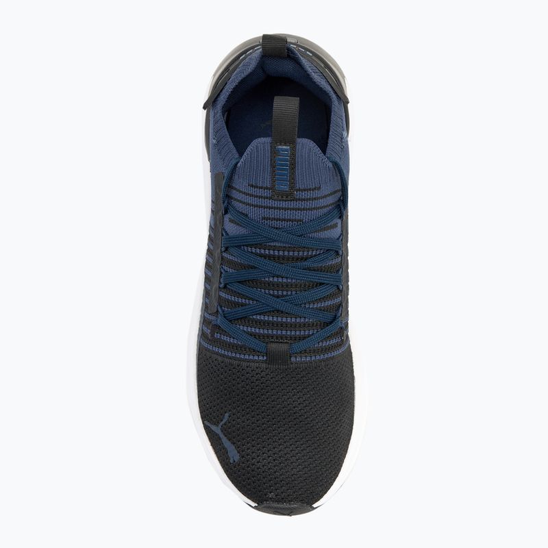 Бігові кросівки PUMA Softride Symmetry Fuzion чорний / клубний темно-синій / пума білий 5