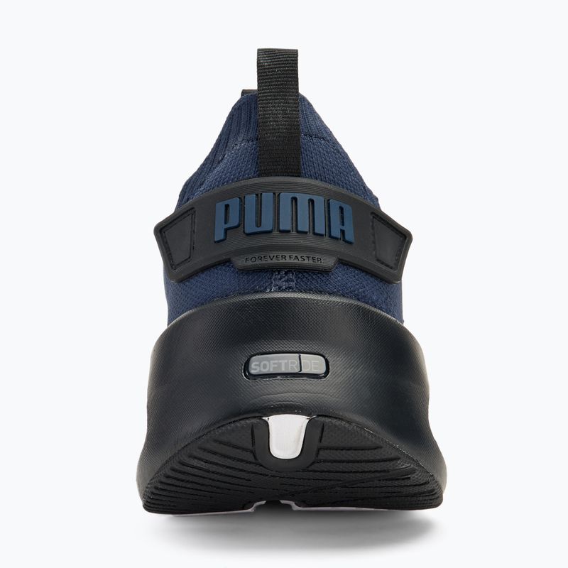 Бігові кросівки PUMA Softride Symmetry Fuzion чорний / клубний темно-синій / пума білий 6