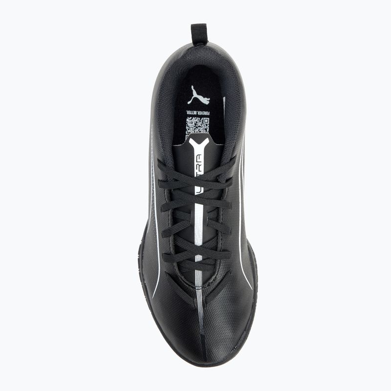 Кросівки футбольні дитячі PUMA Ultra 5 Play IT Jr puma black/puma white 5