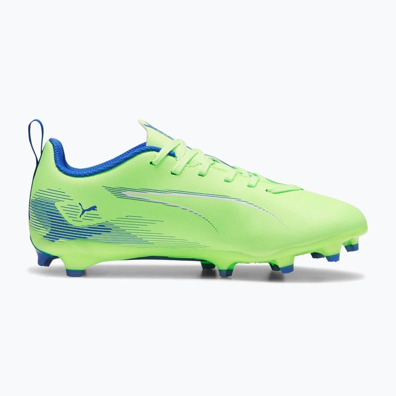 Кросівки футбольні дитячі PUMA Ultra 5 Play FG/AG Jr fizzy apple/puma white 9