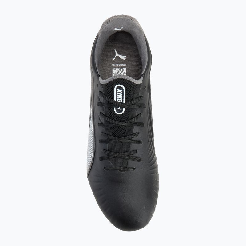 Кросівки футбольні PUMA King Ultimate FG/AG puma black/puma white/cool dark gray 5