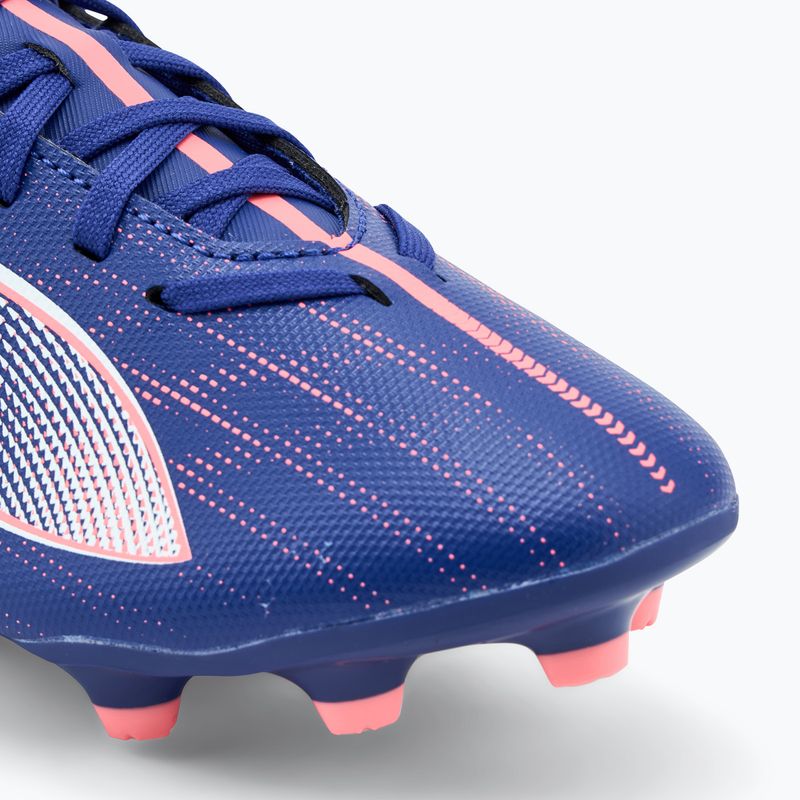 Кросівки футбольні дитячі PUMA Ultra 5 Play FG/AG Jr lapis lazuli/puma white/sunset glow 7