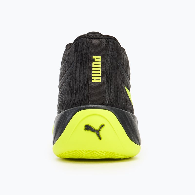 Чоловічі баскетбольні кросівки PUMA Court Pro puma чорний / електричний лайм 6