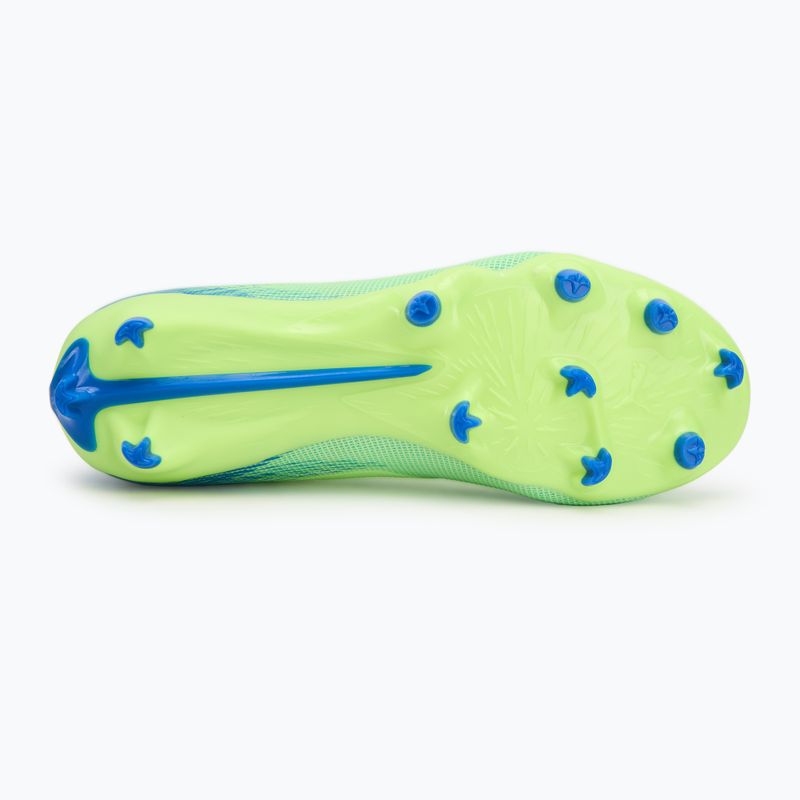 Кросівки футбольні дитячі PUMA Ultra 5 Pro FG/AG Jr fizzy apple/puma white 4