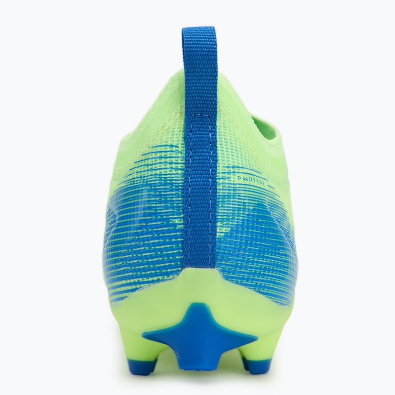 Кросівки футбольні дитячі PUMA Ultra 5 Pro FG/AG Jr fizzy apple/puma white 6