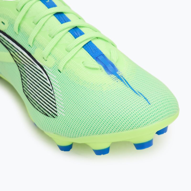 Кросівки футбольні дитячі PUMA Ultra 5 Pro FG/AG Jr fizzy apple/puma white 7