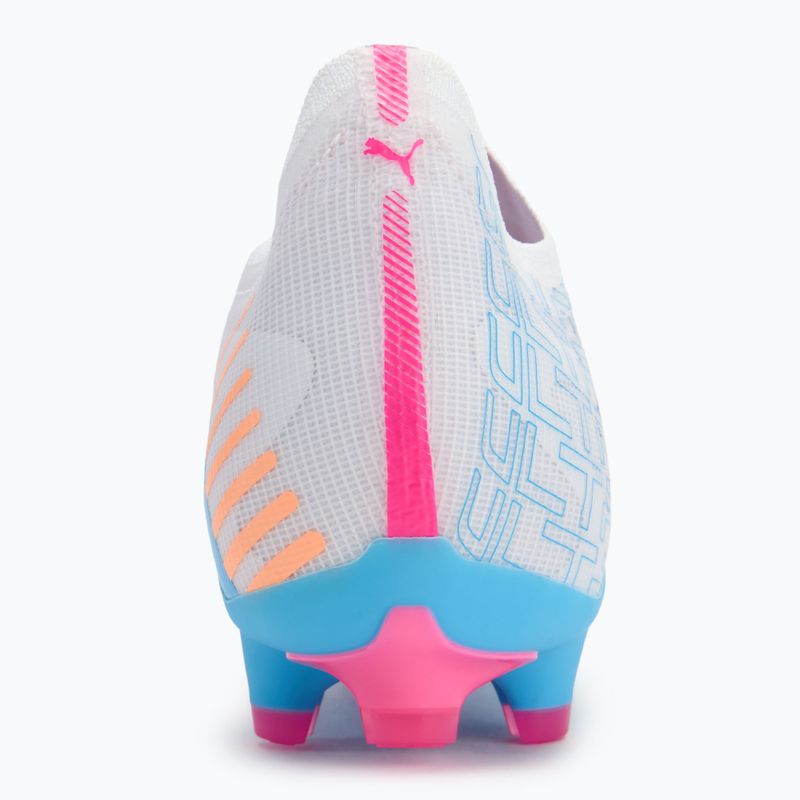 Футбольні бутси PUMA Ultra 5 Match Vol. Up FG/AG FG/AG білі/світло-блакитні 6