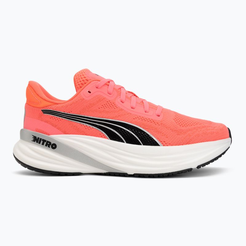 Кросівки для бігу жіночі PUMA Magnify Nitro 2 Fade pink/black 2
