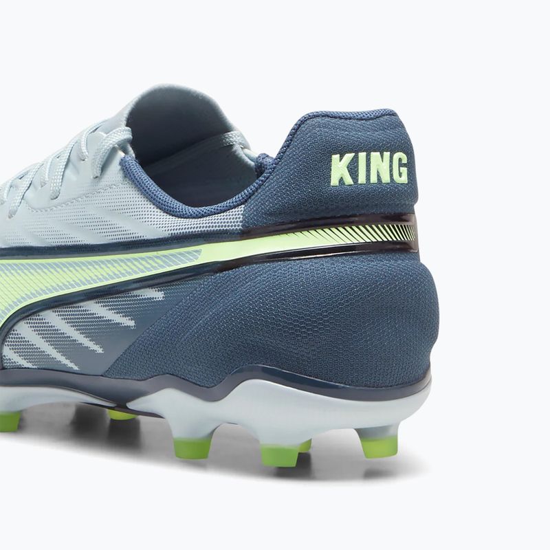 Кросівки футбольні PUMA King Match FG/AG frosted dew/fizzy apple 8
