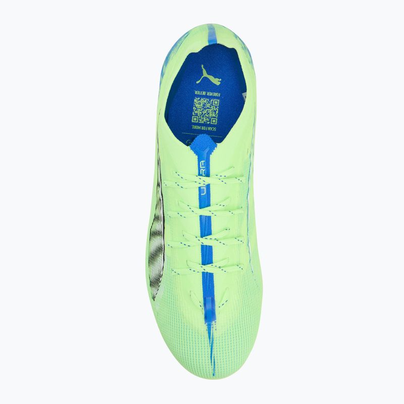Кросівки футбольні PUMA Ultra 5 Pro FG/AG fizzy apple/puma white 6