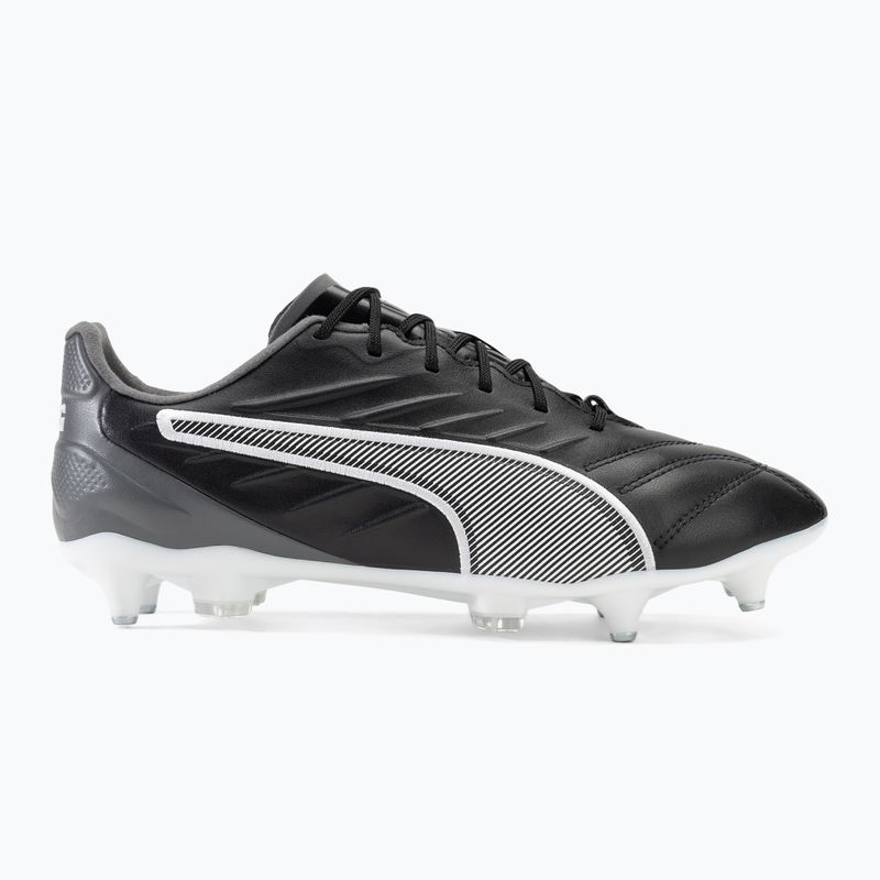 Кросівки футбольні чоловічі PUMA King Pro MxSG puma black/puma white/cool dark gray 2