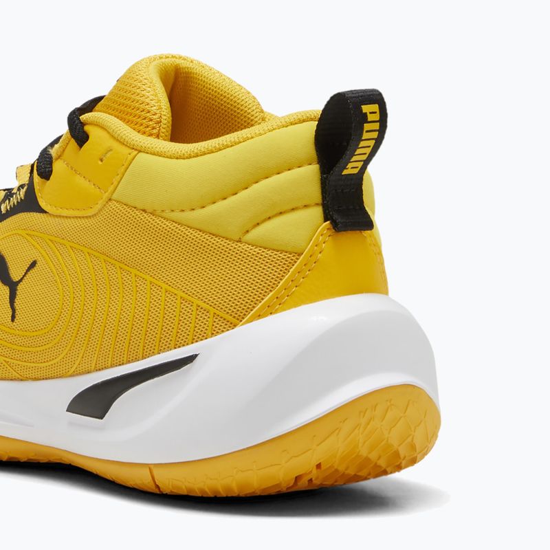 Кросівки для баскеболу дитячі PUMA Playmaker Pro JR yellow sizzle/puma blackl 13