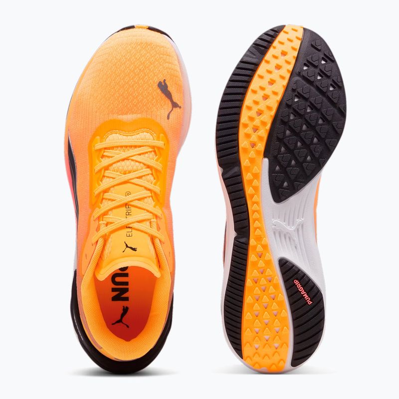 Кросівки для бігу чоловічі PUMA Electrify Nitro 3 Fade sun stream/sunset glow/puma white 11