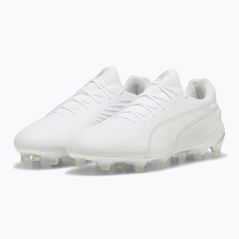 Кросівки футбольні PUMA King Ultimate FG/AG puma white/puma silver 8