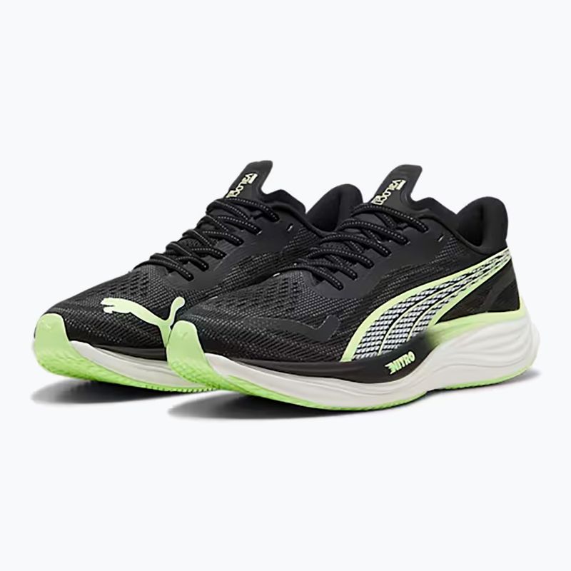 Кросівки для бігу чоловічі PUMA Velocity Nitro 3 puma black/fizzy apple 8