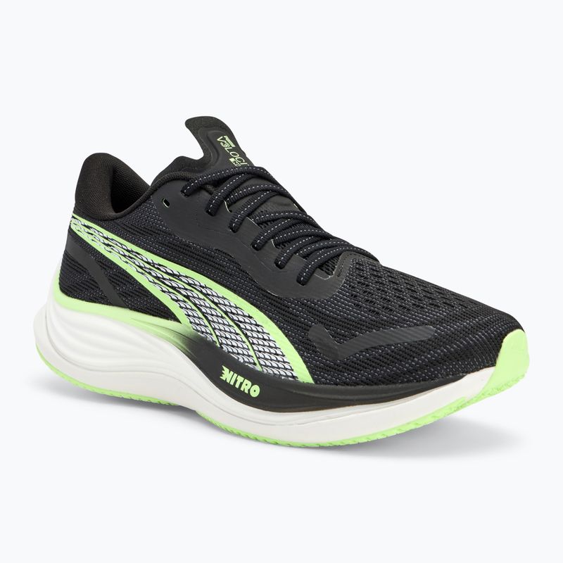 Кросівки для бігу чоловічі PUMA Velocity Nitro 3 puma black/fizzy apple