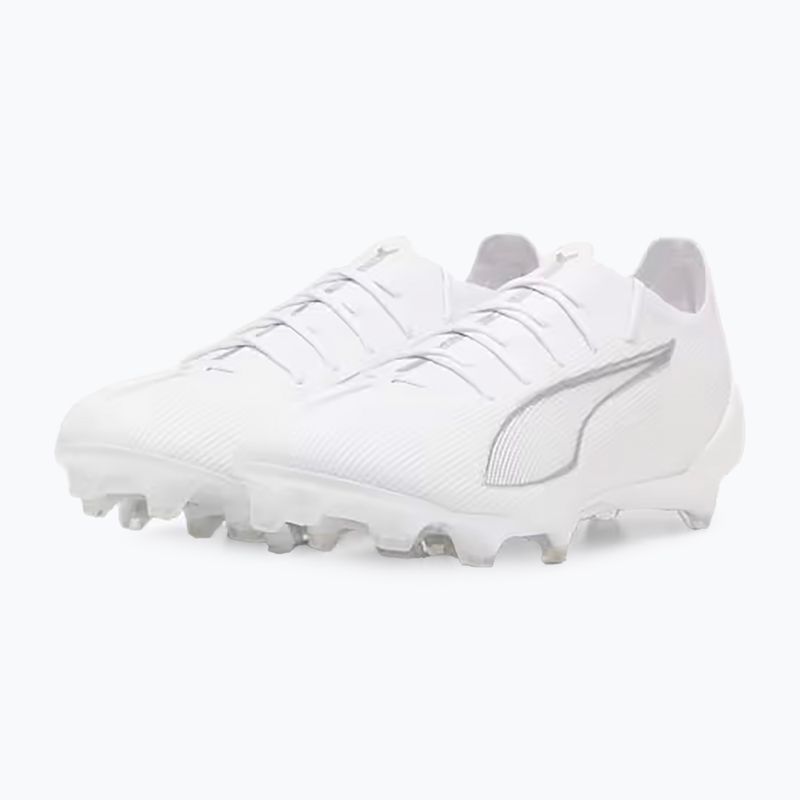 Кросівки футбольні PUMA Ultra 5 Ultimate FG puma white/puma white 8