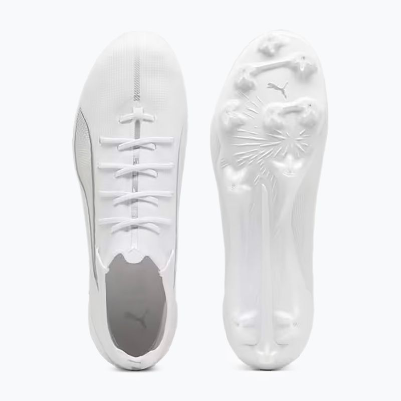 Кросівки футбольні PUMA Ultra 5 Ultimate FG puma white/puma white 11