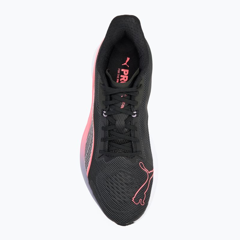 Кросівки для бігу PUMA Darter Pro puma black/sunset glow/pale plum 5