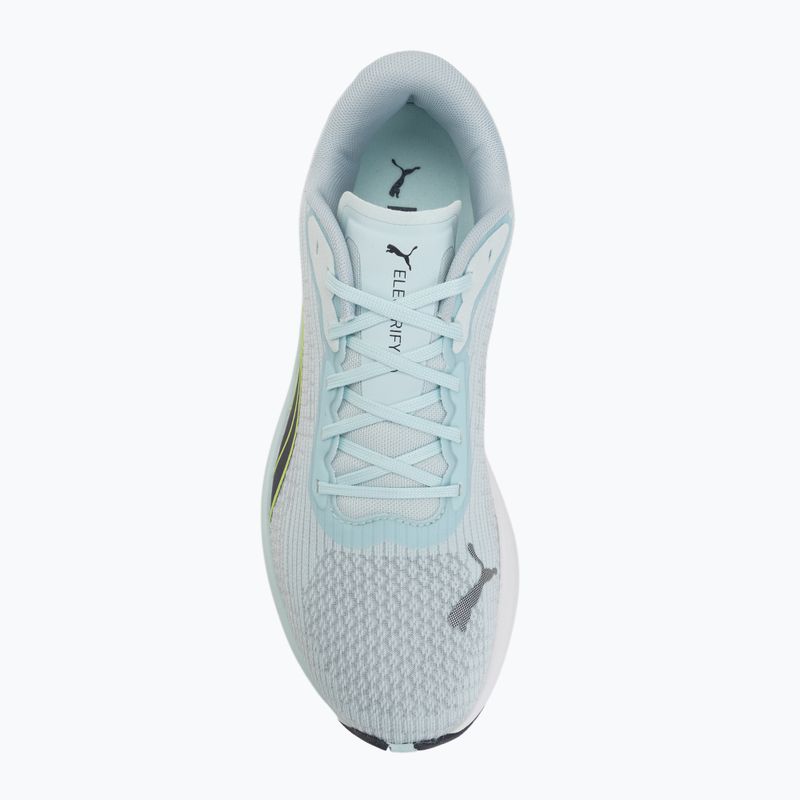 Кросівки для бігу жіночі PUMA Electrify Nitro 3 nitro blue/fizzy apple 5