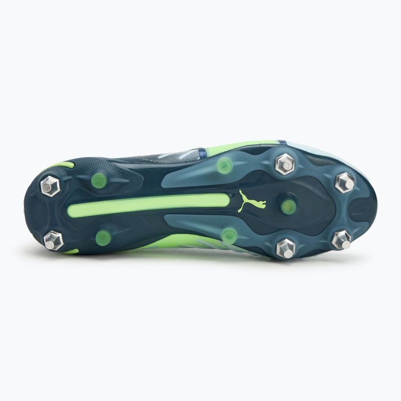 Кросівки футбольні чоловічі PUMA King Ultimate MxSG frosted dew/fizzy apple 4